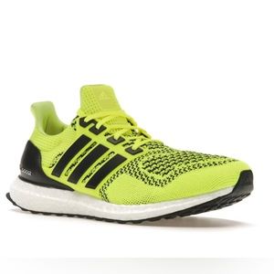 Adidas UltraBoost 1.0 ‘Solar Yellow.’  Basically new. Men’s 9.5.